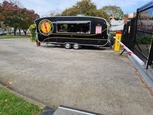 Food truck at Northern Soul Chip Shop in St Kilda
