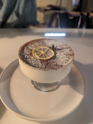 Tiramisu (SO GOOD!) at Right Here at Very Front in Seoul