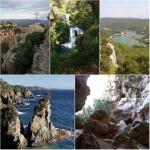 Hikes in the local area at Comorebi Provence in Entrecasteaux