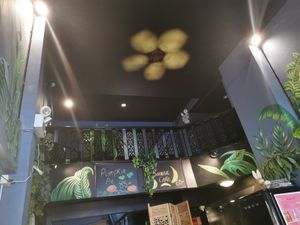 Interior at Veganecessity Cafe in Phuket