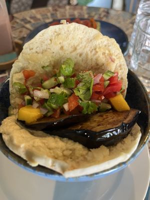 Sabich  at Veganecessity Cafe in Phuket