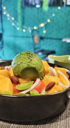 Mango Avocado Salad at Veganecessity Cafe in Phuket