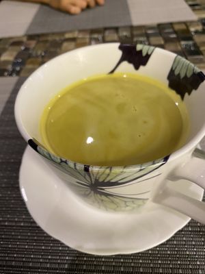 Golden milk  at Veganecessity Cafe in Phuket