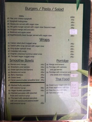   at Veganecessity Cafe in Phuket