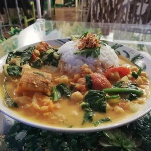 Curry at The Green House in Santiago De Compostela