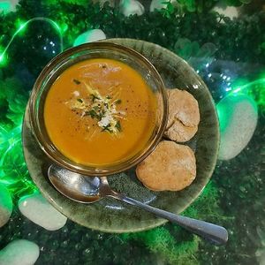 Sopa #Veganuary at The Green House in Santiago De Compostela