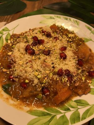 Guiso marroquí  at The Green House in Santiago De Compostela