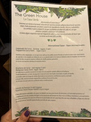 Entrantes   at The Green House in Santiago De Compostela