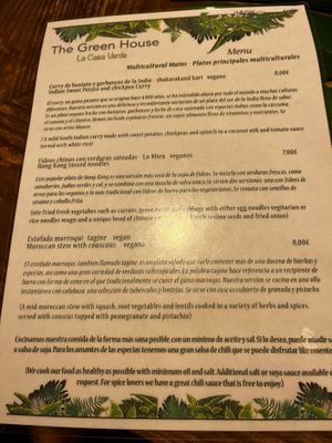 Platos   at The Green House in Santiago De Compostela