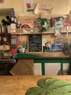 Menu late April 2024  at The Green House in Santiago De Compostela