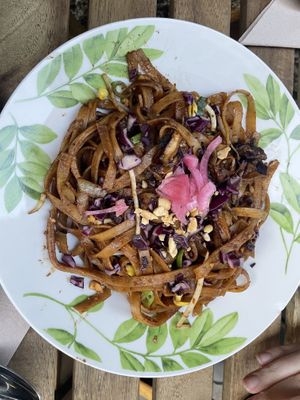 Thai noodles   at The Green House in Santiago De Compostela
