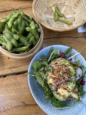 Vorspeise: Edamame & Phönix Egg  at Huong Que - Mitte in Berlin