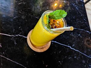 Smoothie at LUUC Café at LUUC Café in Karlsruhe