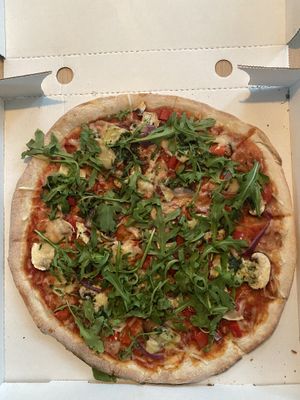 Pizza Vegan Delight at Pizza Amsterdam in Amsterdam