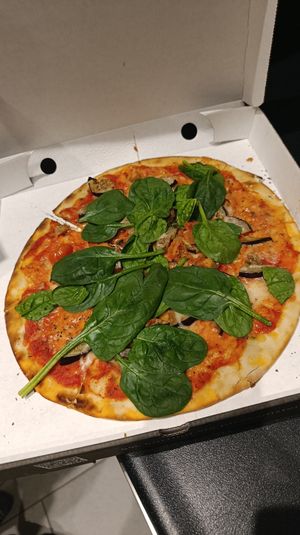 Glutenvrij pizza tasty vegan at Pizza Amsterdam in Amsterdam