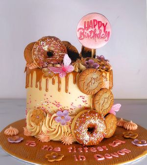 Loaded Caramelised Biscoff Cake at Rabbit Vegan Cakes in Exeter
