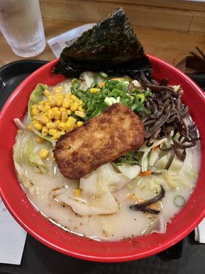 Vegan ramen  at Tetsumen Ramen in Hilo