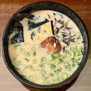 Tonkotsu style ramen #Veganuary at Tetsumen Ramen in Hilo