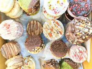 Vegan treats at OM Goodness in Auckland