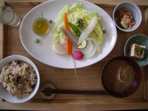 Lunch set 1200yen. at Fato in Chiba