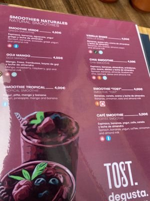   at TOST. in Malaga