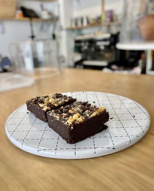 Brownies  at Simonchu Cakes in Tel Aviv