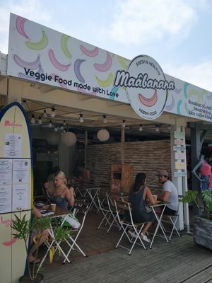 Outside at Maâbanana in Moliets