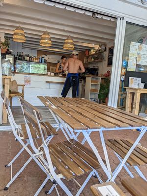 Counter at Maâbanana in Moliets