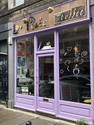 Love Peace and Coffee at Love Peace & Coffee in Edinburgh