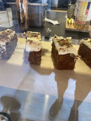 Carrot cake   at Love Peace & Coffee in Edinburgh