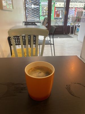 Coffee   at Love Peace & Coffee in Edinburgh