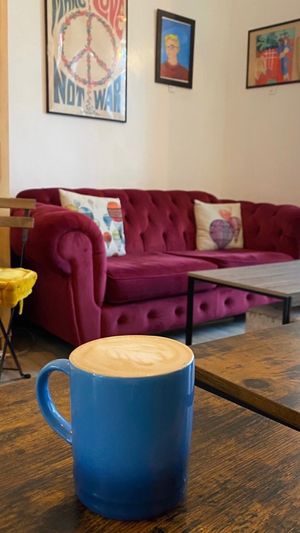  at Love Peace & Coffee in Edinburgh