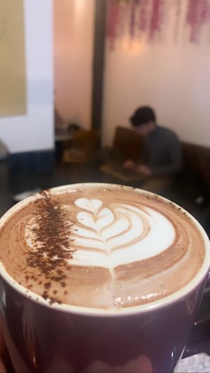  at Love Peace & Coffee in Edinburgh