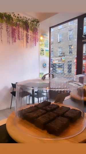  at Love Peace & Coffee in Edinburgh