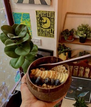  at Love Peace & Coffee in Edinburgh