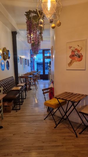  at Love Peace & Coffee in Edinburgh