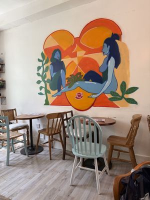   at Love Peace & Coffee in Edinburgh