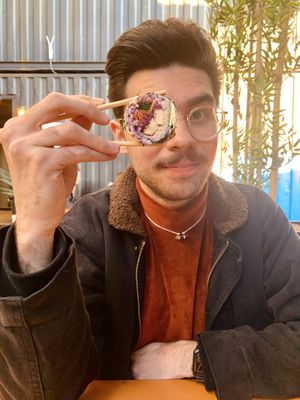 This is the best sushi I’ve eaten in a long time!! at Veganatomy - Vegan Sushi & Banh Mi Bar in Newcastle Upon Tyne