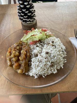 Ropa Vieja  at Rinconcito Vegano in Boquete