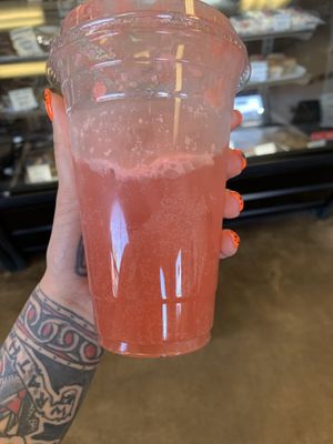 Italian coconut cream soda  at Dedicated in Tucson