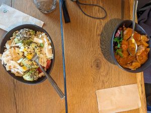 Poke und Goulash  at Joy of Madhu (Noams) in Munich