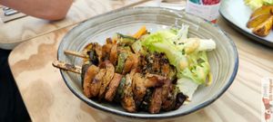 skewers at Maison Watson in Angers