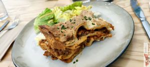 Lasagna at Maison Watson in Angers