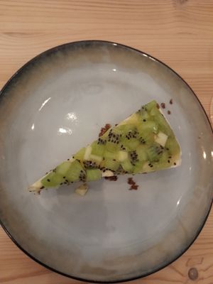 Cheesecake kiwi at Maison Watson in Angers