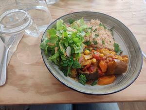 Tajine (it's more likely a couscous for me) at Maison Watson in Angers