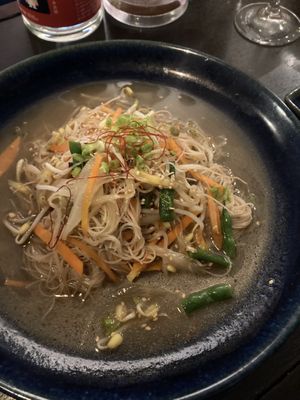 Fried rice noodles #Veganuary at Tamatebako in Naha