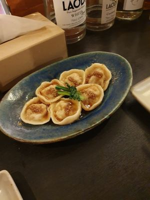 Dumplings  at Tamatebako in Naha