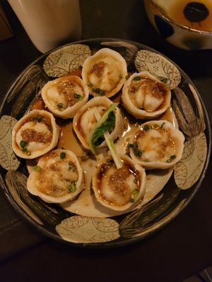 Dumplings at Tamatebako in Naha
