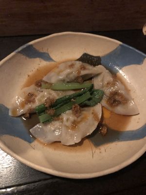 水餃子  at Tamatebako in Naha