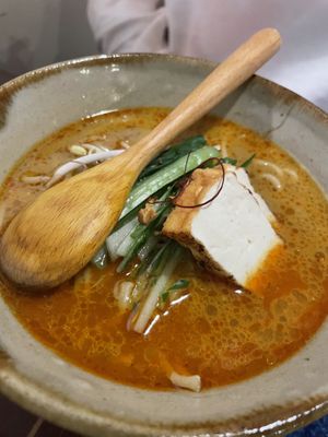 Laksa  at Tamatebako in Naha